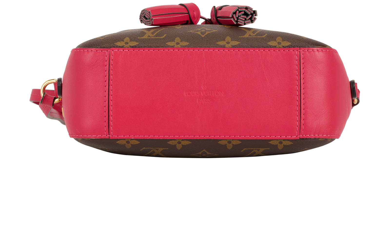 Saintonge, &pound;750, Handbags, Beige/Brown/Pink, Leather, Canvas, Top view